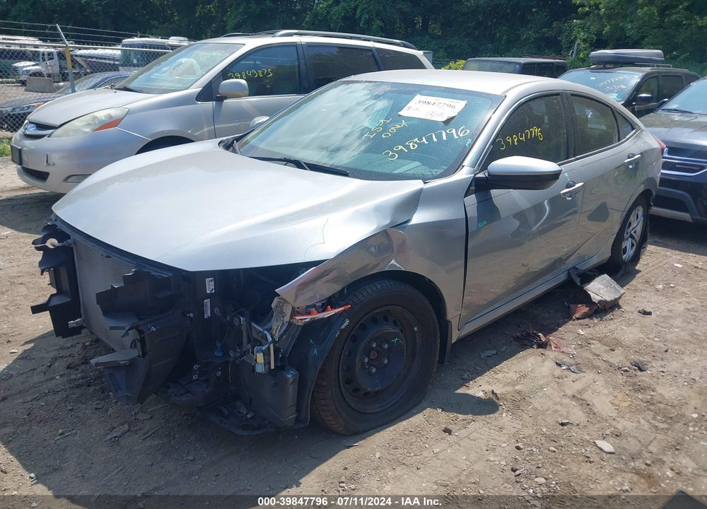 2016 HONDA CIVIC LX VIN: 19XFC2F5XGE085799