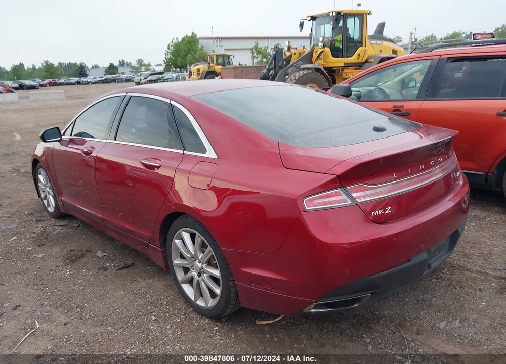 2015 LINCOLN MKZ VIN: 3LN6L2G96FR611043