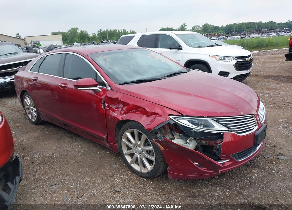 2015 LINCOLN MKZ VIN: 3LN6L2G96FR611043