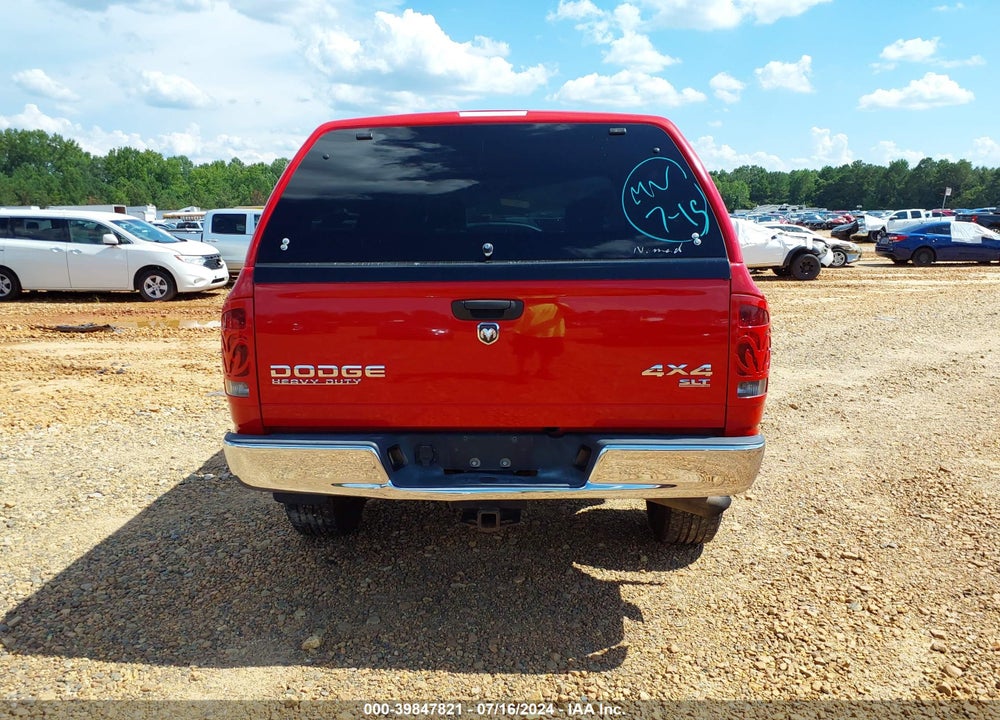 2003 DODGE RAM 2500 SLT/LARAMIE/ST VIN: 3D7KU28693G857621