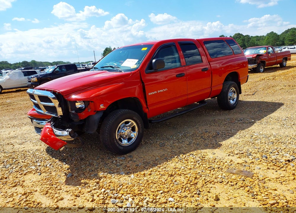 2003 DODGE RAM 2500 SLT/LARAMIE/ST VIN: 3D7KU28693G857621