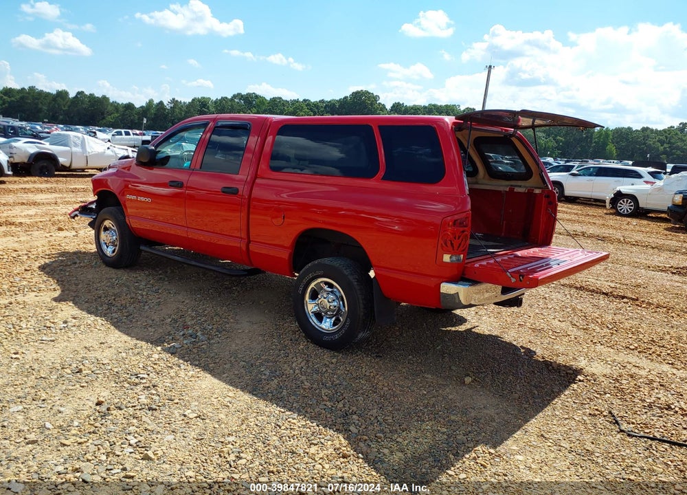 2003 DODGE RAM 2500 SLT/LARAMIE/ST VIN: 3D7KU28693G857621