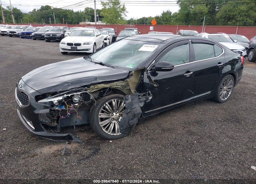 2014 KIA CADENZA LIMITED VIN: KNALN4D76E5142311
