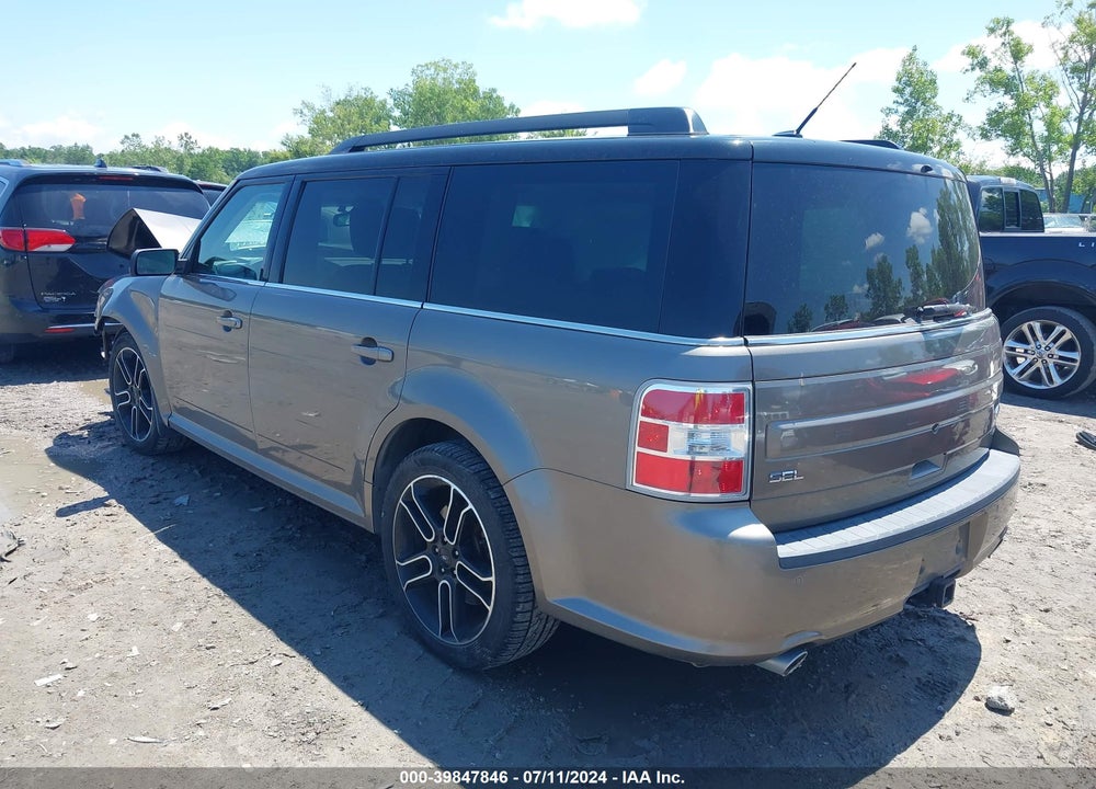 2014 FORD FLEX SEL VIN: 2FMHK6C82EBD37000