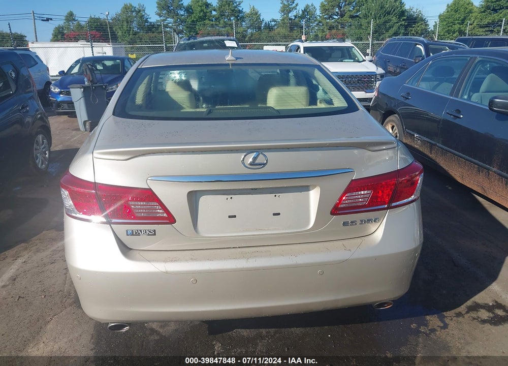 2012 LEXUS ES 350 VIN: JTHBK1EG5C2482938