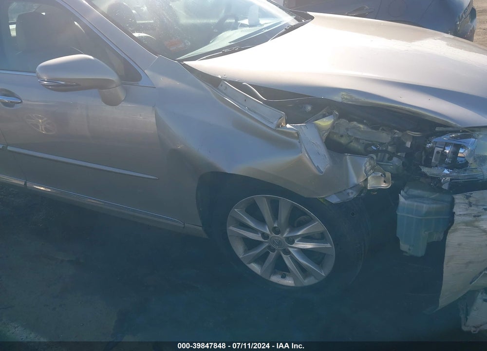 2012 LEXUS ES 350 VIN: JTHBK1EG5C2482938
