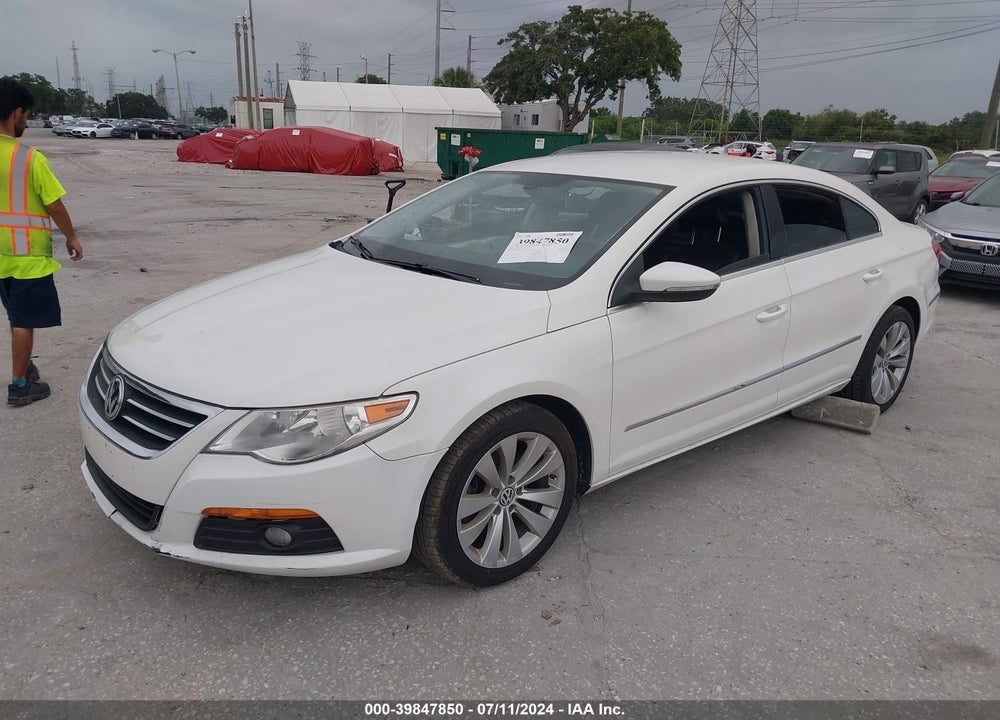 2010 VOLKSWAGEN CC SPORT VIN: WVWML7AN0AE517315