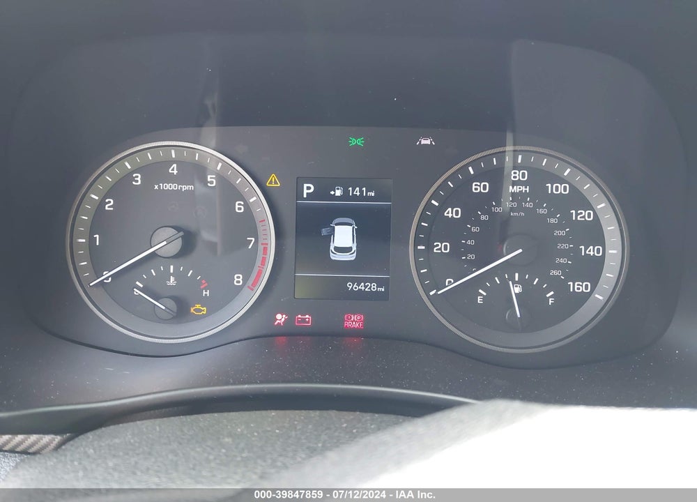 2019 HYUNDAI TUCSON VALUE VIN: KM8J3CA43KU006221