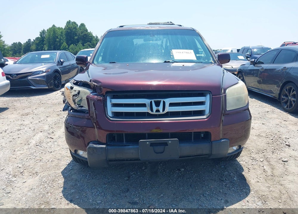 2008 HONDA PILOT EX-L VIN: 5FNYF28528B004089