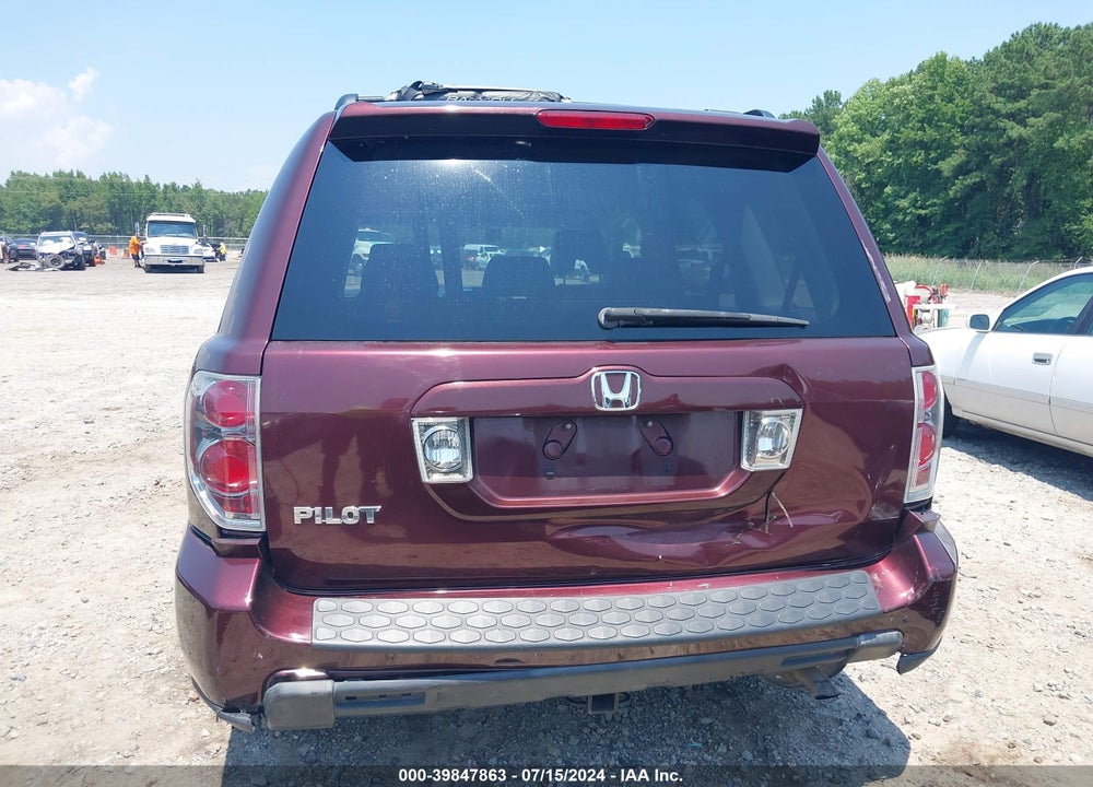 2008 HONDA PILOT EX-L VIN: 5FNYF28528B004089