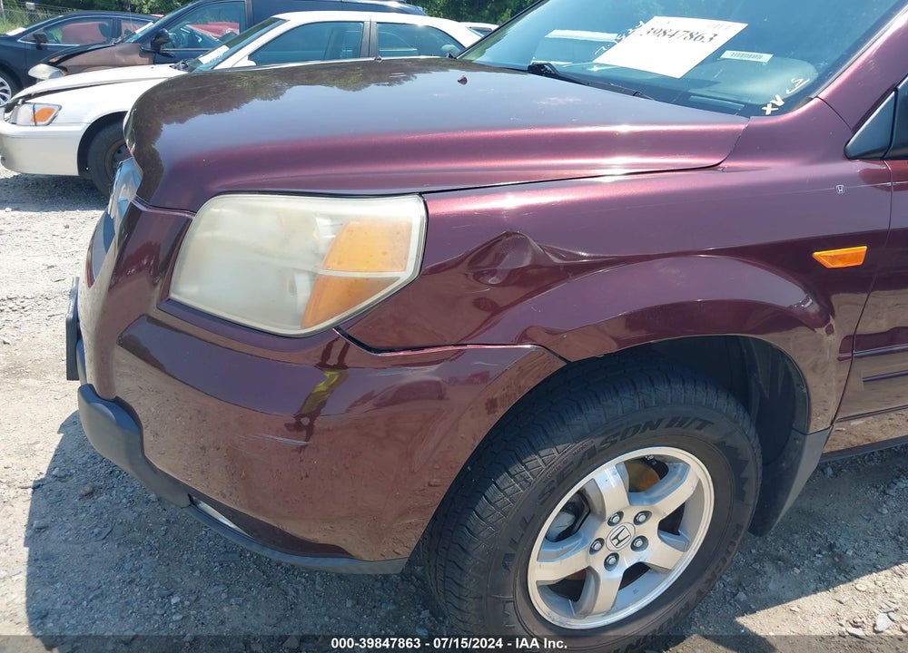 2008 HONDA PILOT EX-L VIN: 5FNYF28528B004089