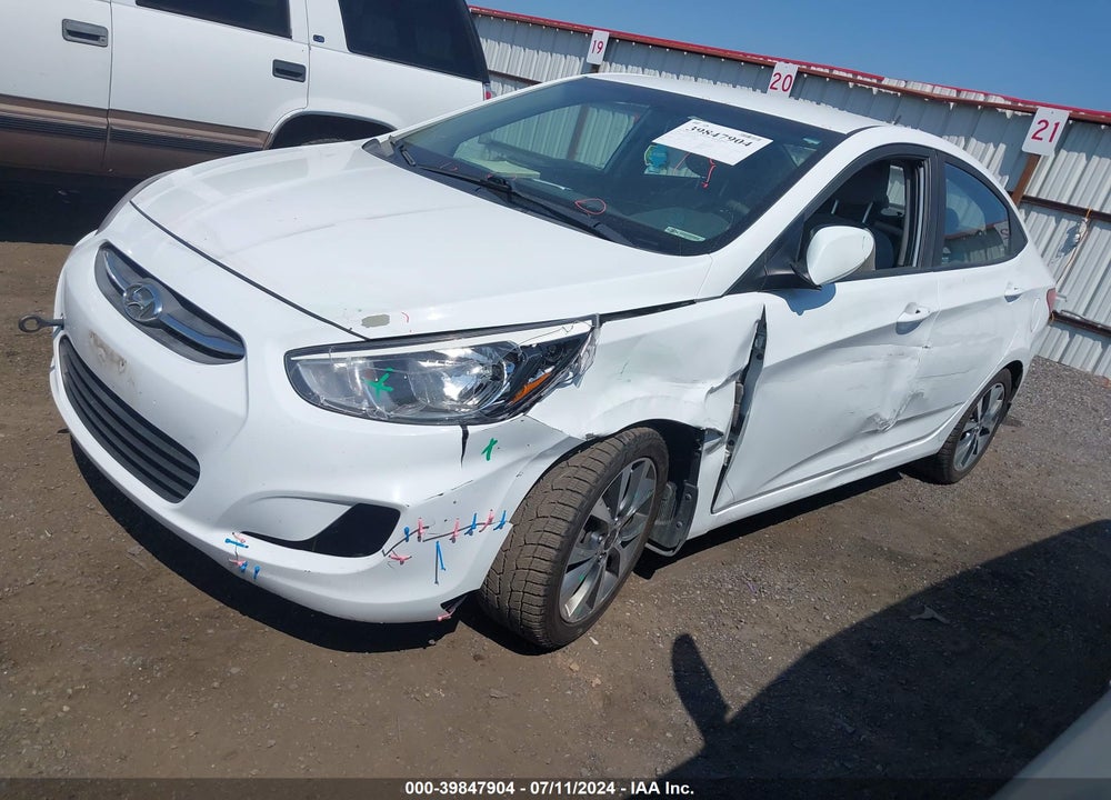 2017 HYUNDAI ACCENT VALUE EDITION VIN: KMHCT4AE7HU320504