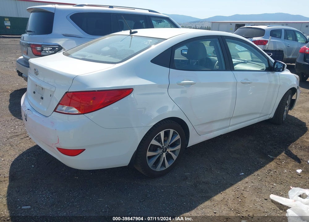 2017 HYUNDAI ACCENT VALUE EDITION VIN: KMHCT4AE7HU320504