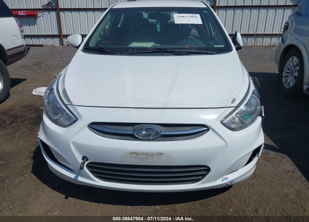 2017 HYUNDAI ACCENT VALUE EDITION VIN: KMHCT4AE7HU320504