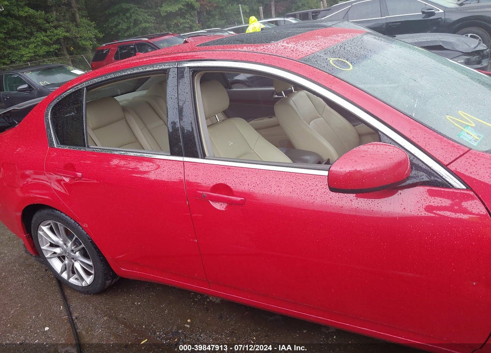 2008 INFINITI G35 JOURNEY VIN: JNKBV61E28M219729