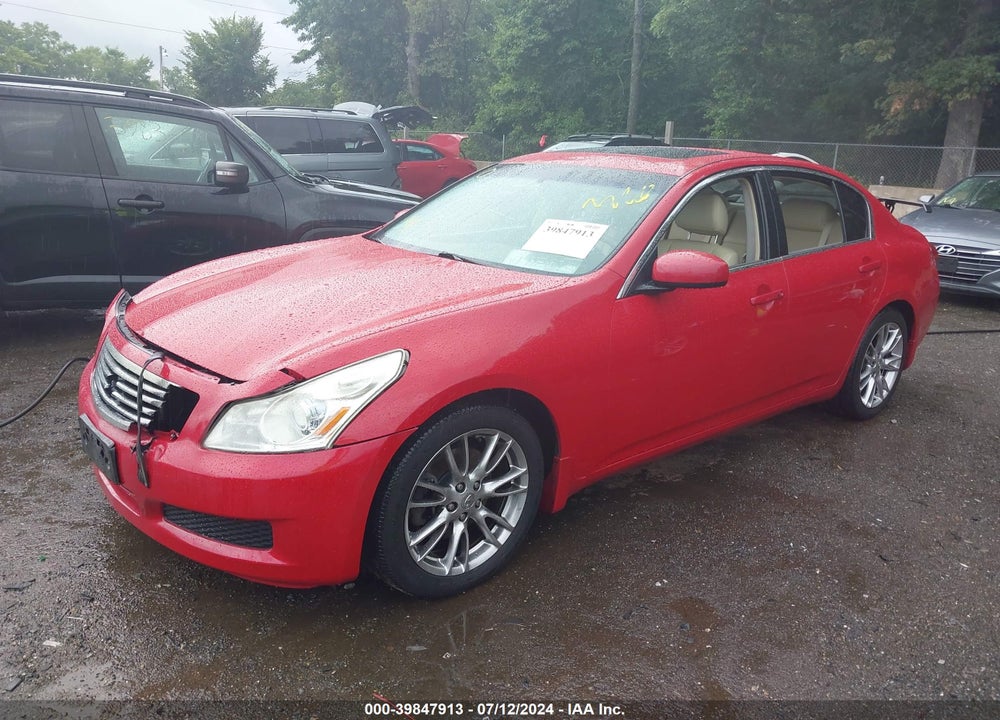 2008 INFINITI G35 JOURNEY VIN: JNKBV61E28M219729
