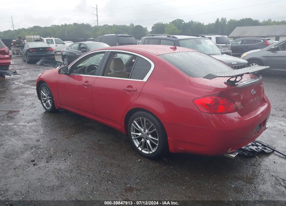 2008 INFINITI G35 JOURNEY VIN: JNKBV61E28M219729