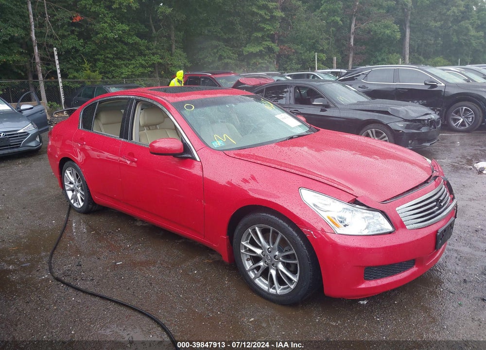 2008 INFINITI G35 JOURNEY VIN: JNKBV61E28M219729