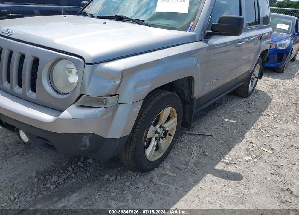 2014 JEEP PATRIOT SPORT VIN: 1C4NJRBB1ED756670