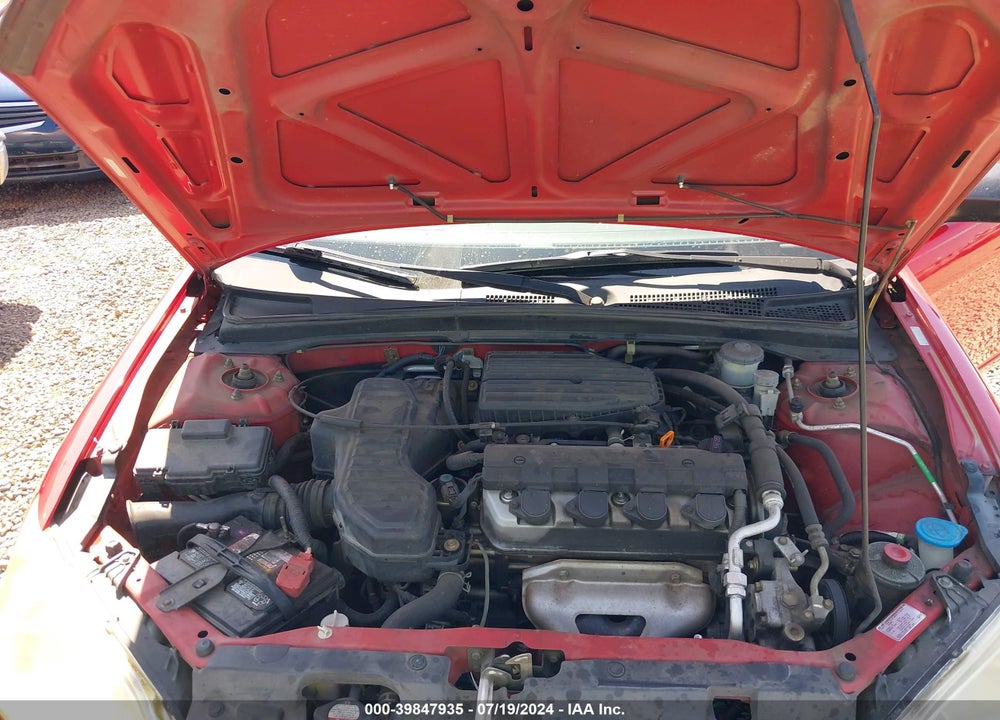 2004 HONDA CIVIC VP VIN: 1HGEM21104L062260