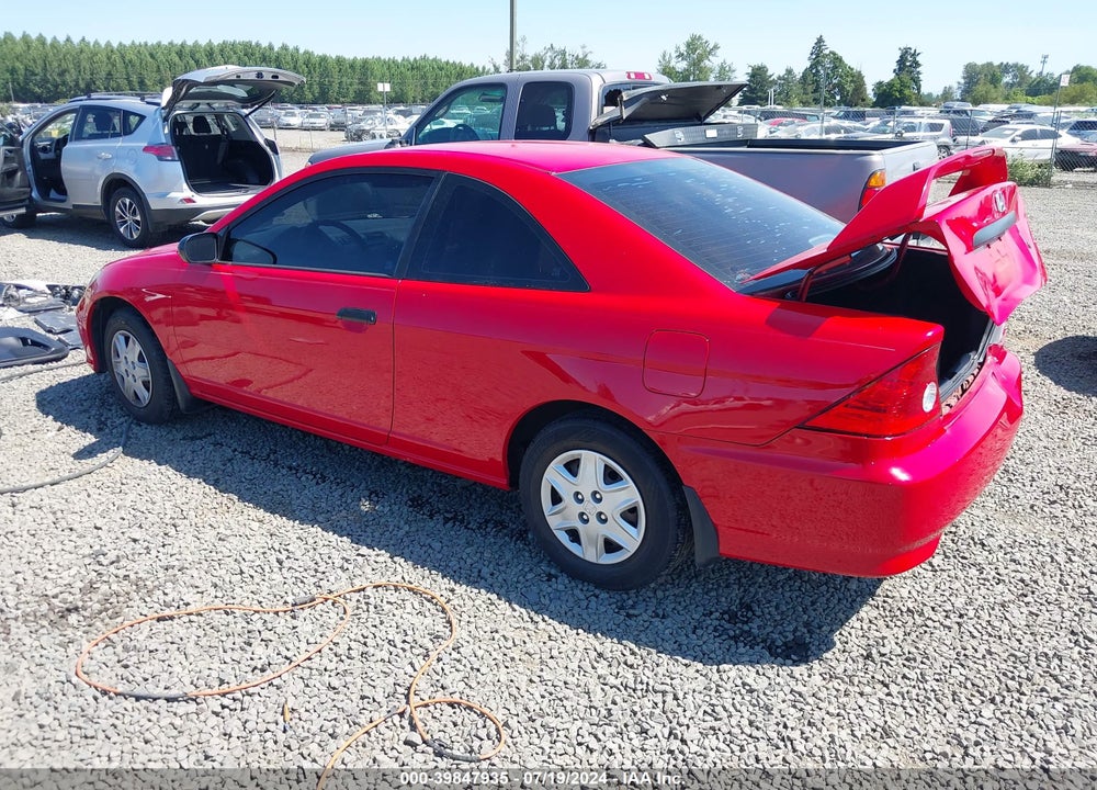2004 HONDA CIVIC VP VIN: 1HGEM21104L062260