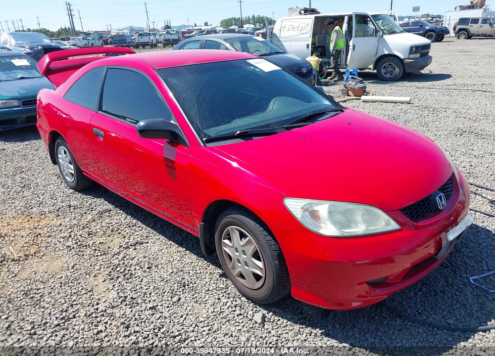 2004 HONDA CIVIC VP VIN: 1HGEM21104L062260