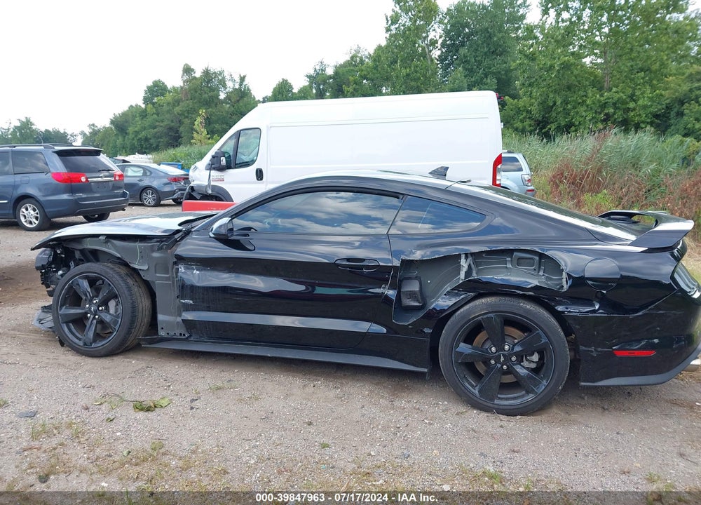 2022 FORD MUSTANG GT FASTBACK VIN: 1FA6P8CF7N5130345