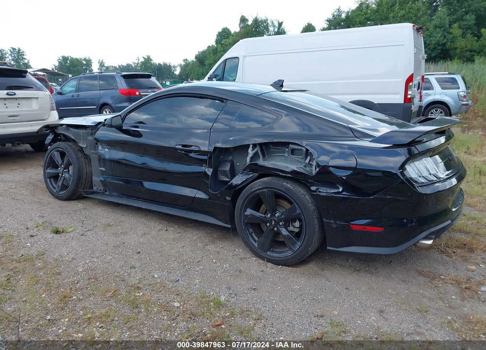 2022 FORD MUSTANG GT FASTBACK VIN: 1FA6P8CF7N5130345