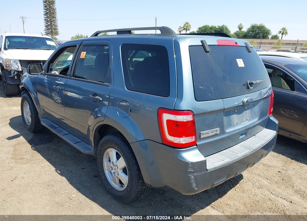 2010 FORD ESCAPE XLT VIN: 1FMCU0D79AKC66899