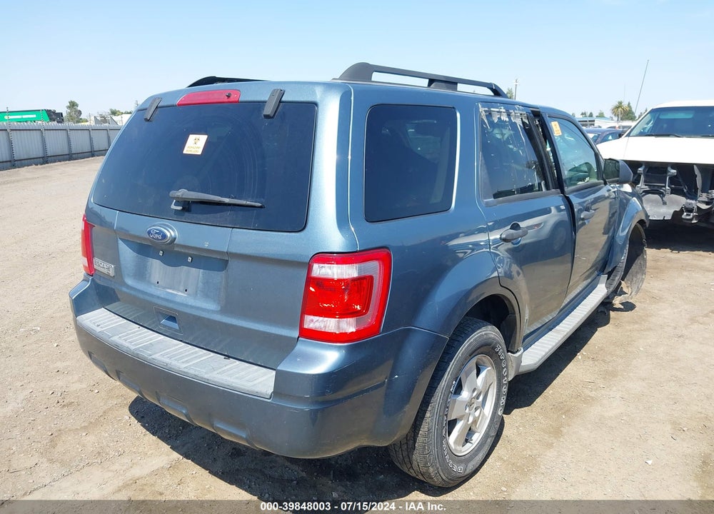 2010 FORD ESCAPE XLT VIN: 1FMCU0D79AKC66899