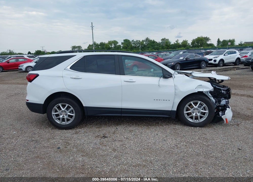 2022 CHEVROLET EQUINOX FWD LT VIN: 3GNAXKEV1NL261025