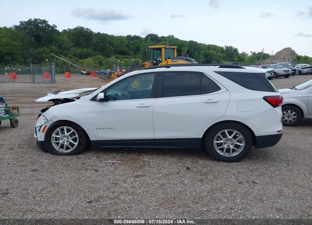 2022 CHEVROLET EQUINOX FWD LT VIN: 3GNAXKEV1NL261025