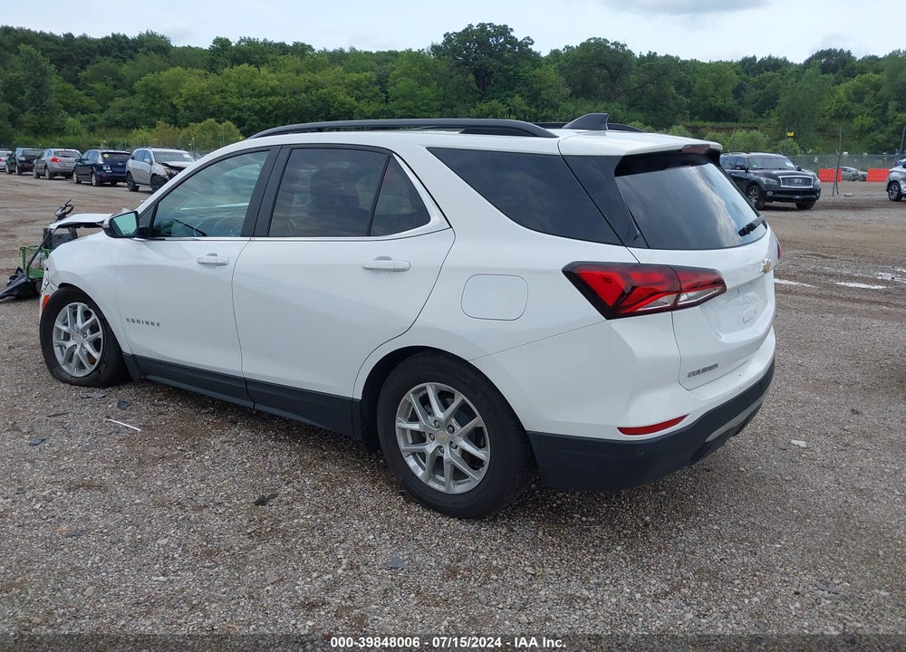 2022 CHEVROLET EQUINOX FWD LT VIN: 3GNAXKEV1NL261025