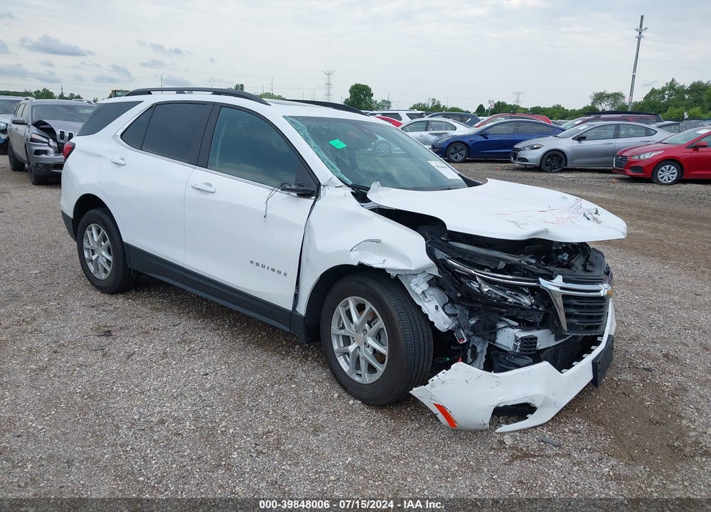 2022 CHEVROLET EQUINOX FWD LT VIN: 3GNAXKEV1NL261025