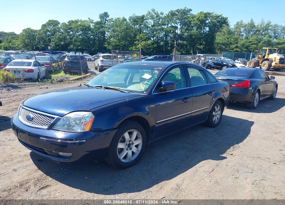2006 FORD FIVE HUNDRED SEL VIN: 1FAFP27106G116126
