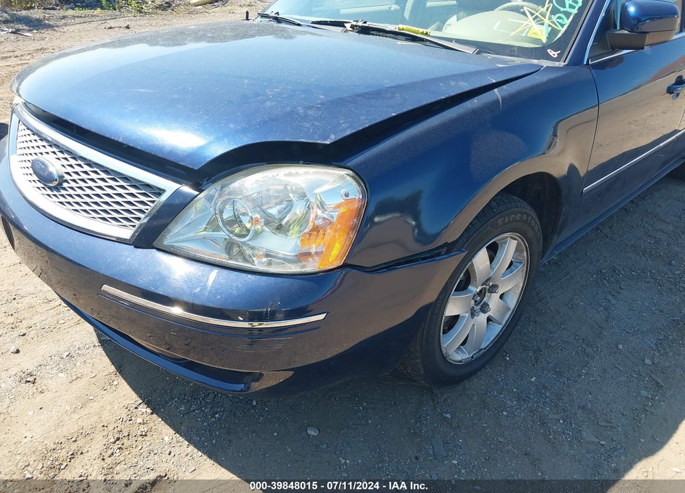 2006 FORD FIVE HUNDRED SEL VIN: 1FAFP27106G116126