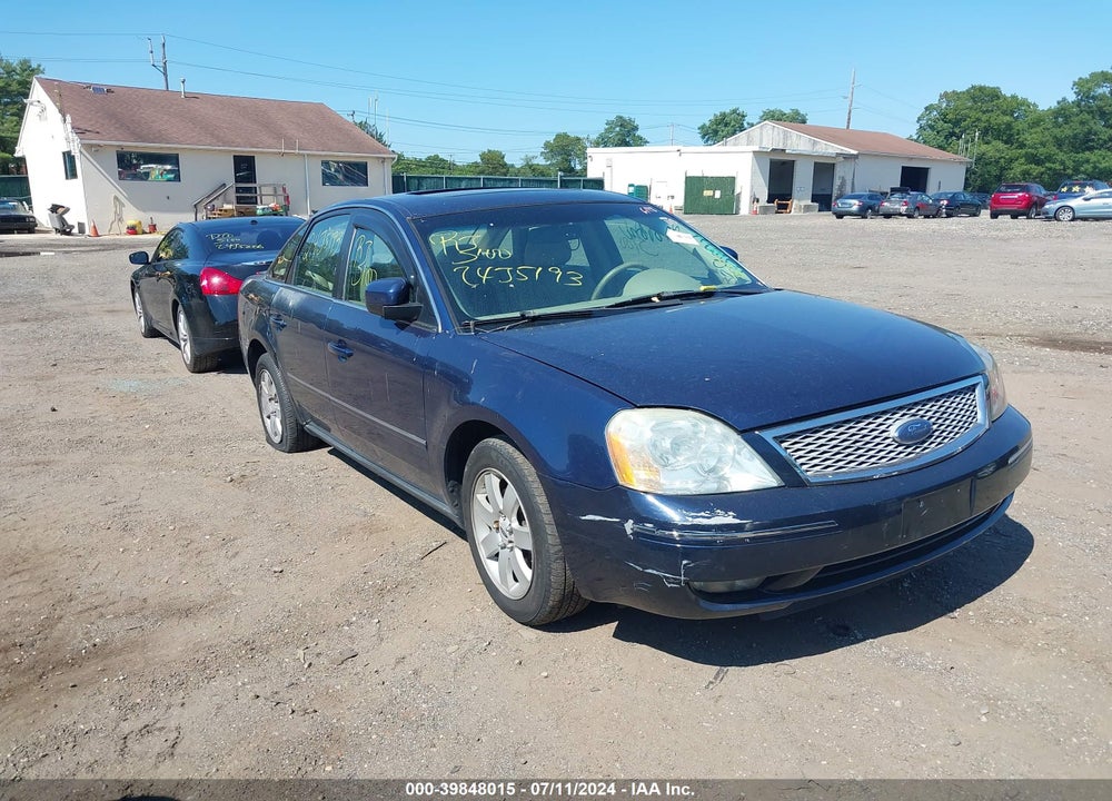 2006 FORD FIVE HUNDRED SEL VIN: 1FAFP27106G116126