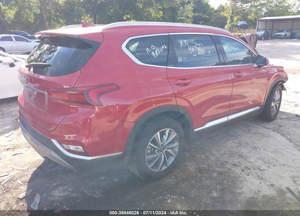 2019 HYUNDAI SANTA FE SEL PLUS VIN: 5NMS33AD2KH001768