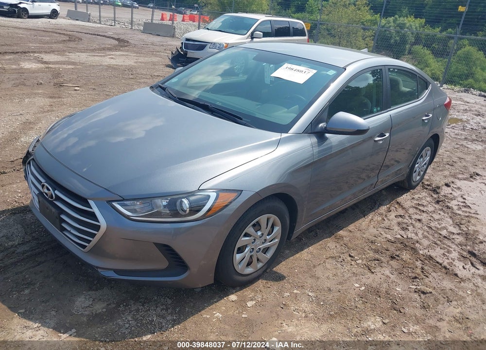2017 HYUNDAI ELANTRA SE VIN: KMHD74LF9HU354197
