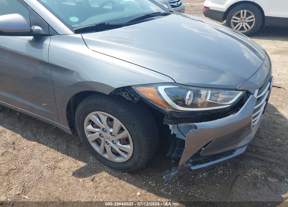2017 HYUNDAI ELANTRA SE VIN: KMHD74LF9HU354197