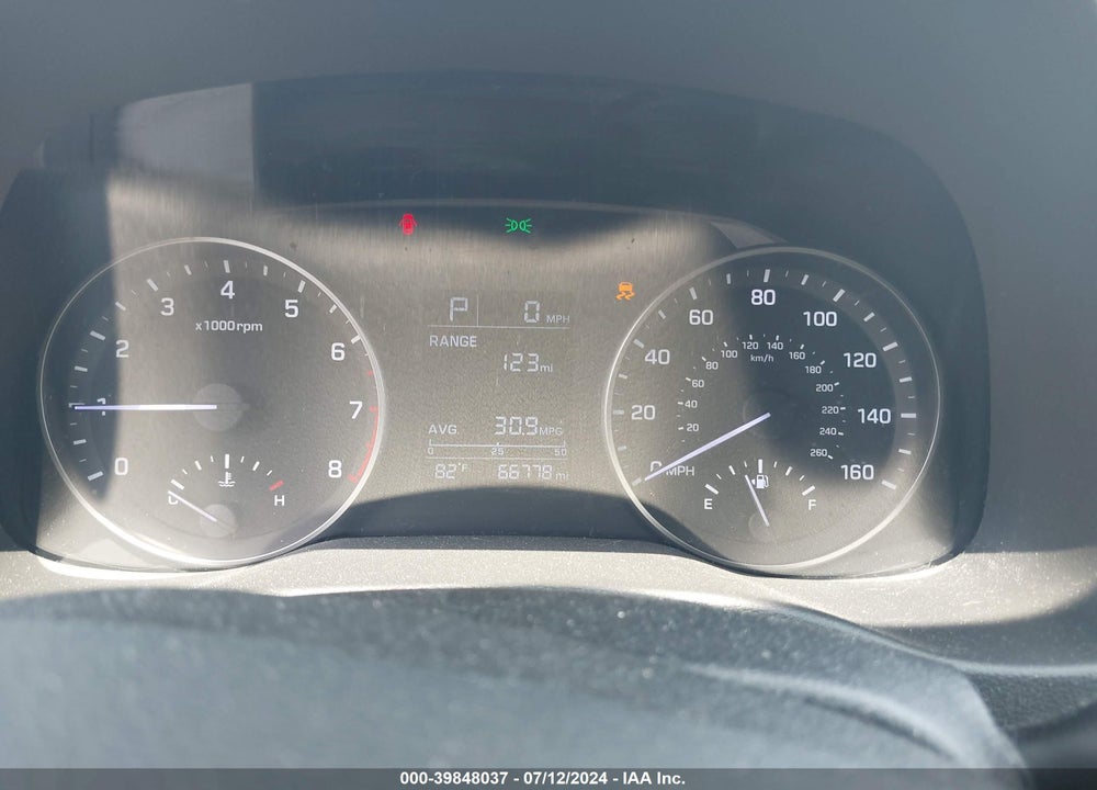 2017 HYUNDAI ELANTRA SE VIN: KMHD74LF9HU354197