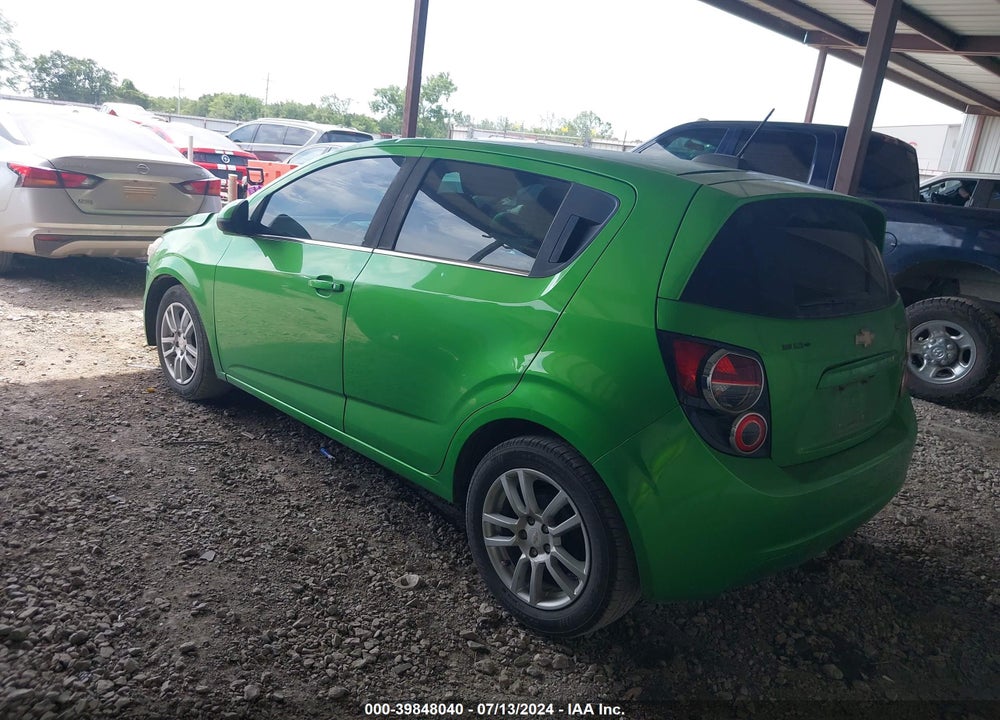 2015 CHEVROLET SONIC LT AUTO VIN: 1G1JC6SB4F4131844