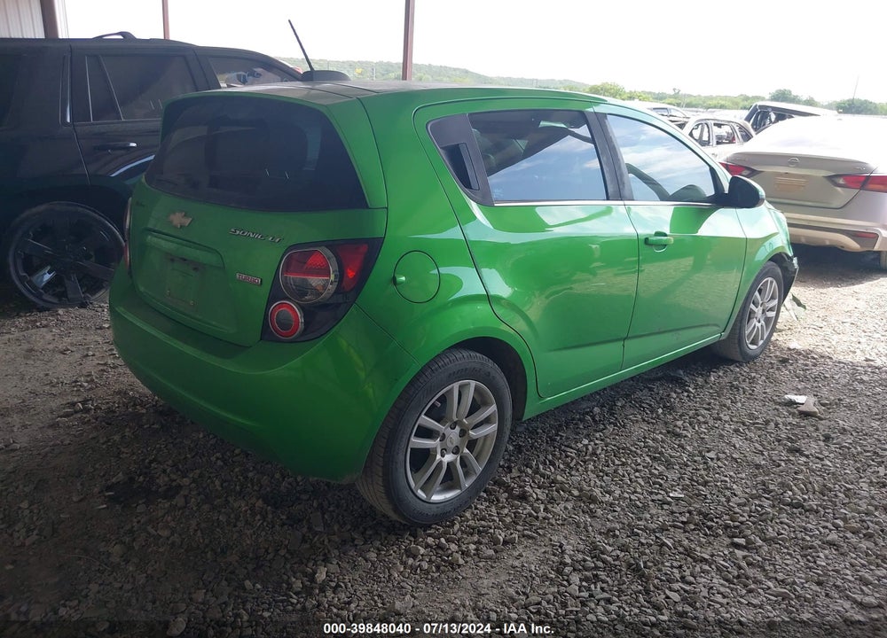 2015 CHEVROLET SONIC LT AUTO VIN: 1G1JC6SB4F4131844