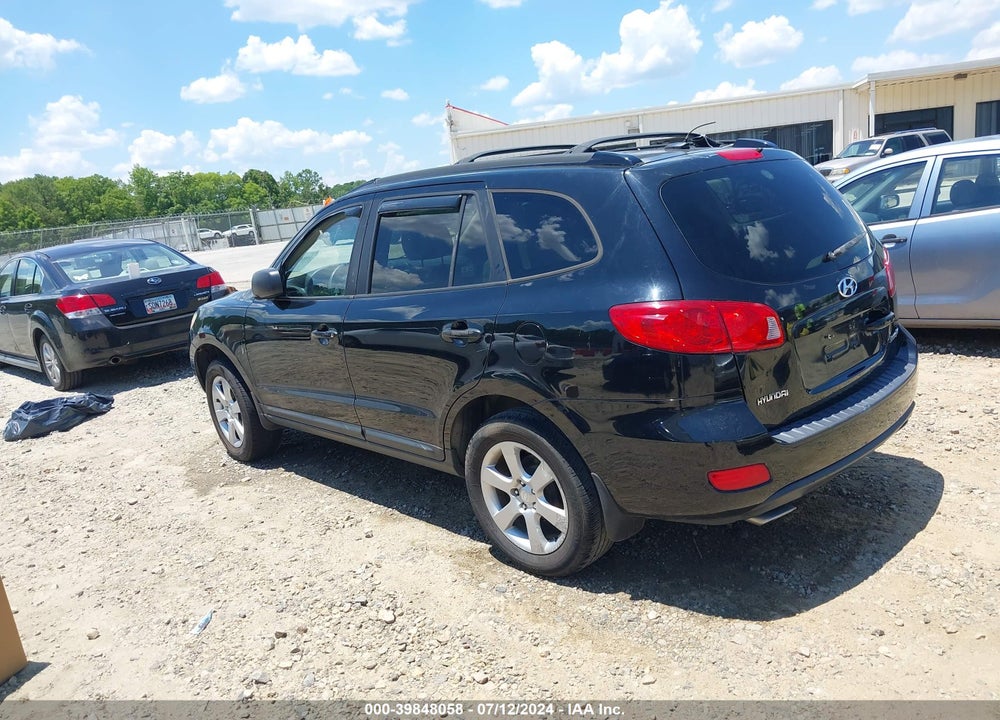 2009 HYUNDAI SANTA FE SE VIN: 5NMSH13E69H295942
