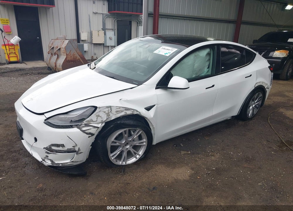 2023 TESLA MODEL Y AWD/LONG RANGE DUAL MOTOR ALL-WHEEL DRIVE VIN: 7SAYGDEEXPF765287