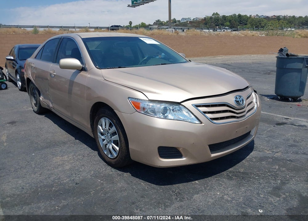2010 TOYOTA CAMRY LE VIN: 4T1BF3EK7AU011523