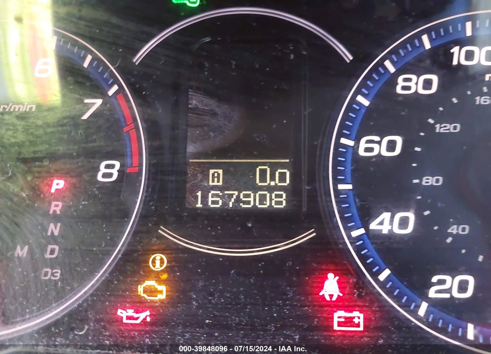 2007 ACURA TSX VIN: JH4CL969X7C006636
