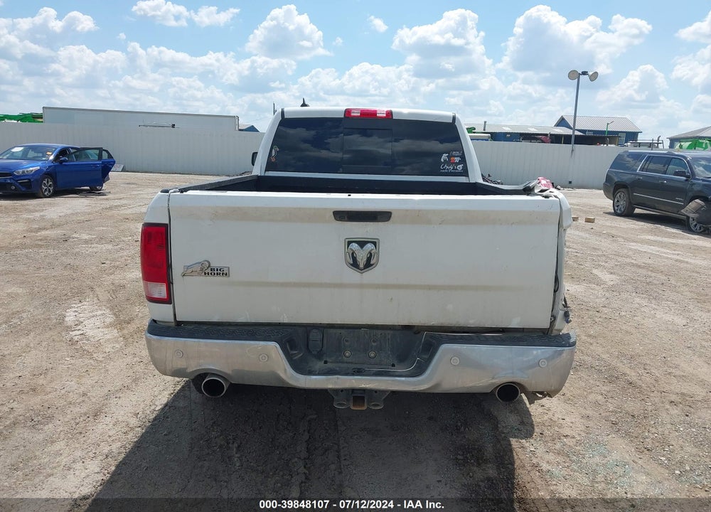2019 RAM 1500 CLASSIC BIG HORN 4X2 6'4 BOX VIN: 1C6RR6TT7KS653574