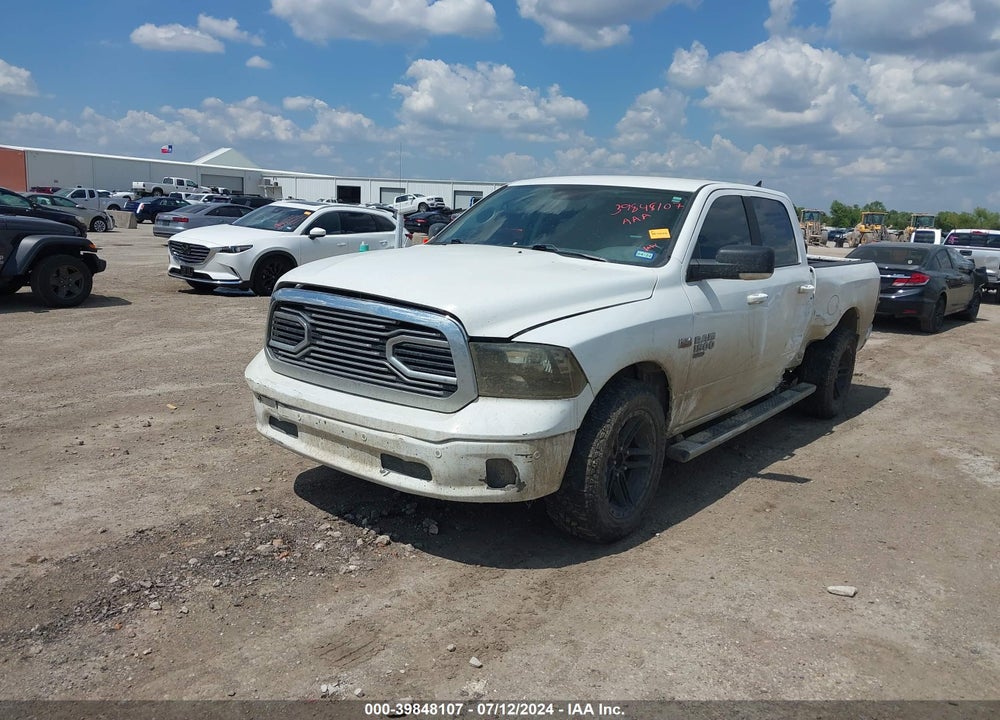 2019 RAM 1500 CLASSIC BIG HORN 4X2 6'4 BOX VIN: 1C6RR6TT7KS653574