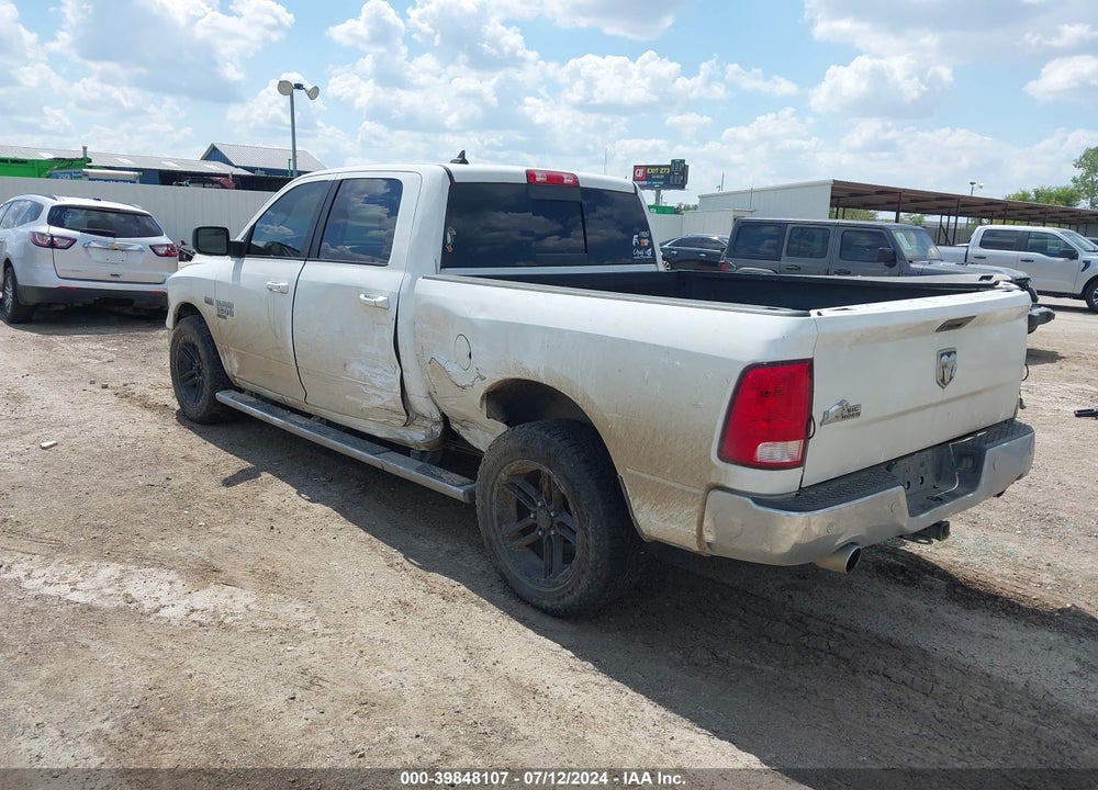 2019 RAM 1500 CLASSIC BIG HORN 4X2 6'4 BOX VIN: 1C6RR6TT7KS653574